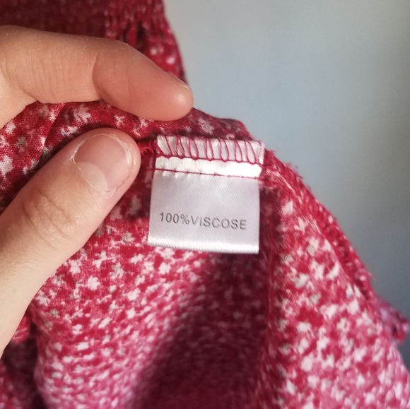 Brandy Melville Floral Off Shoulder Smocked Dress - Picture 6 of 8